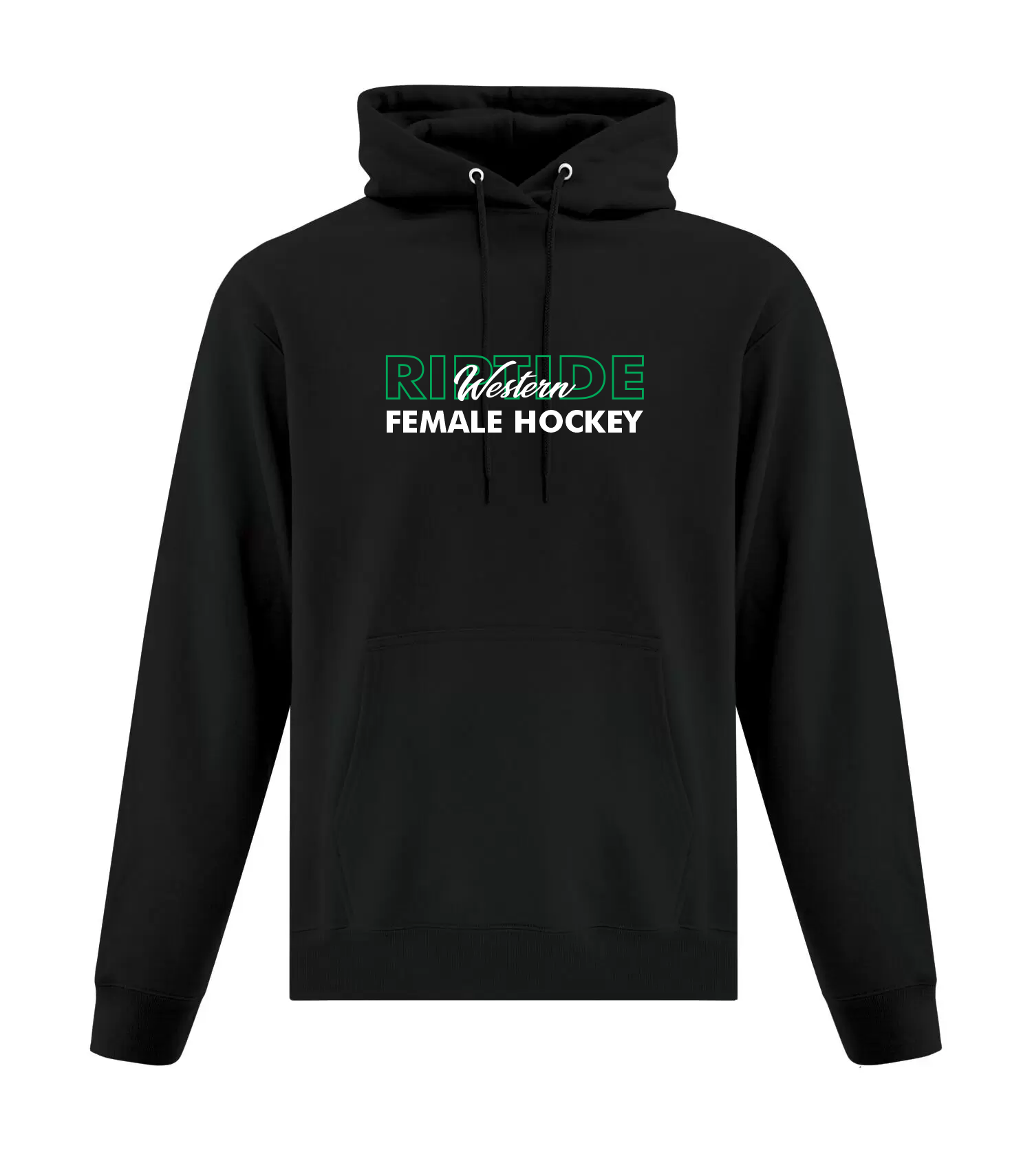 Western Riptide_ATCF2500_Black_Female Hockey_v3_Kelly green