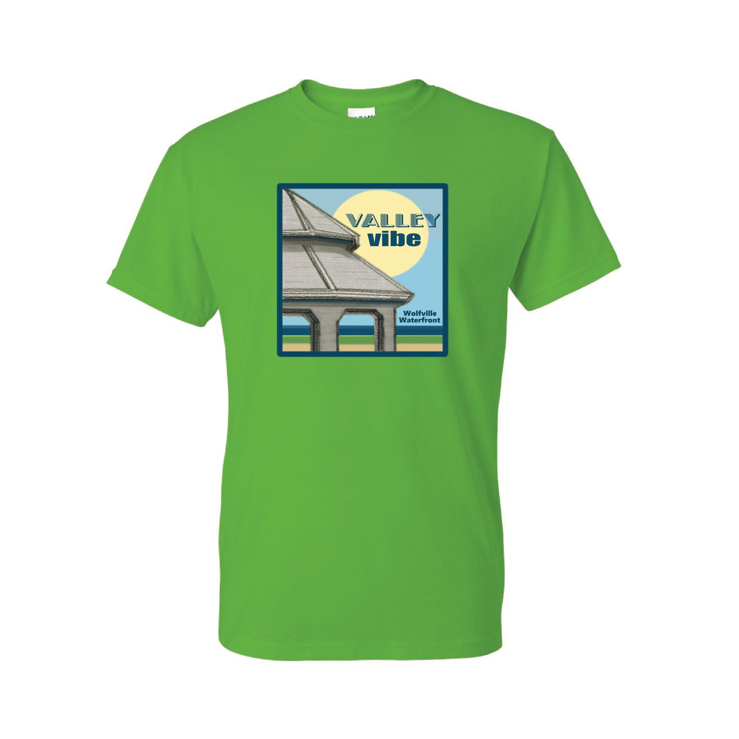 WW ADULT TSHIRTS UNISEX ELECTRIC GREEN GILDAN 8000_page-0001