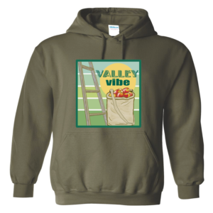 Apple Picking Adult Hoodie