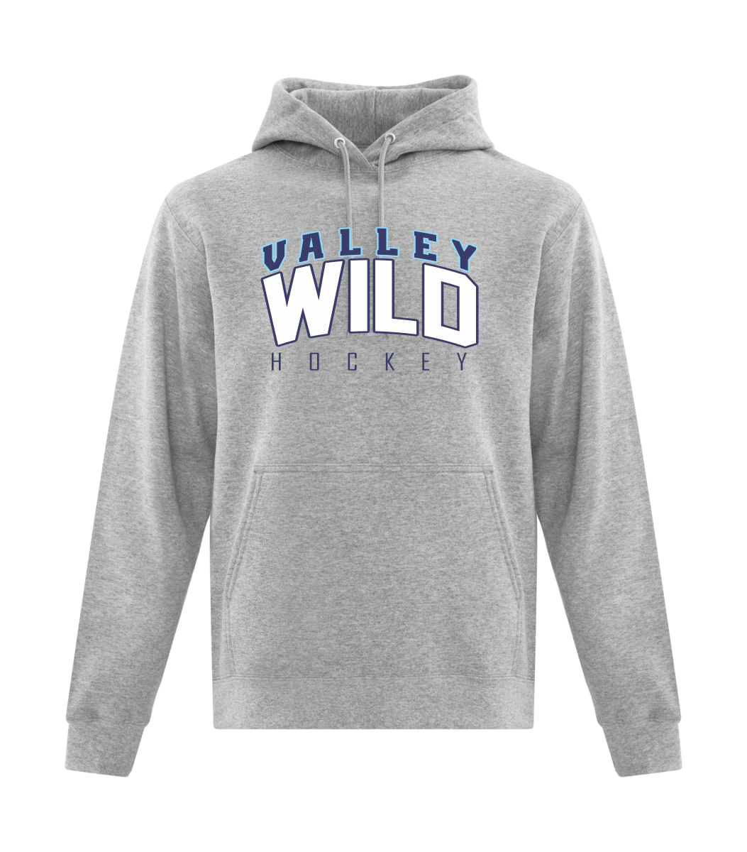 Valley Wild applique grey hoodie