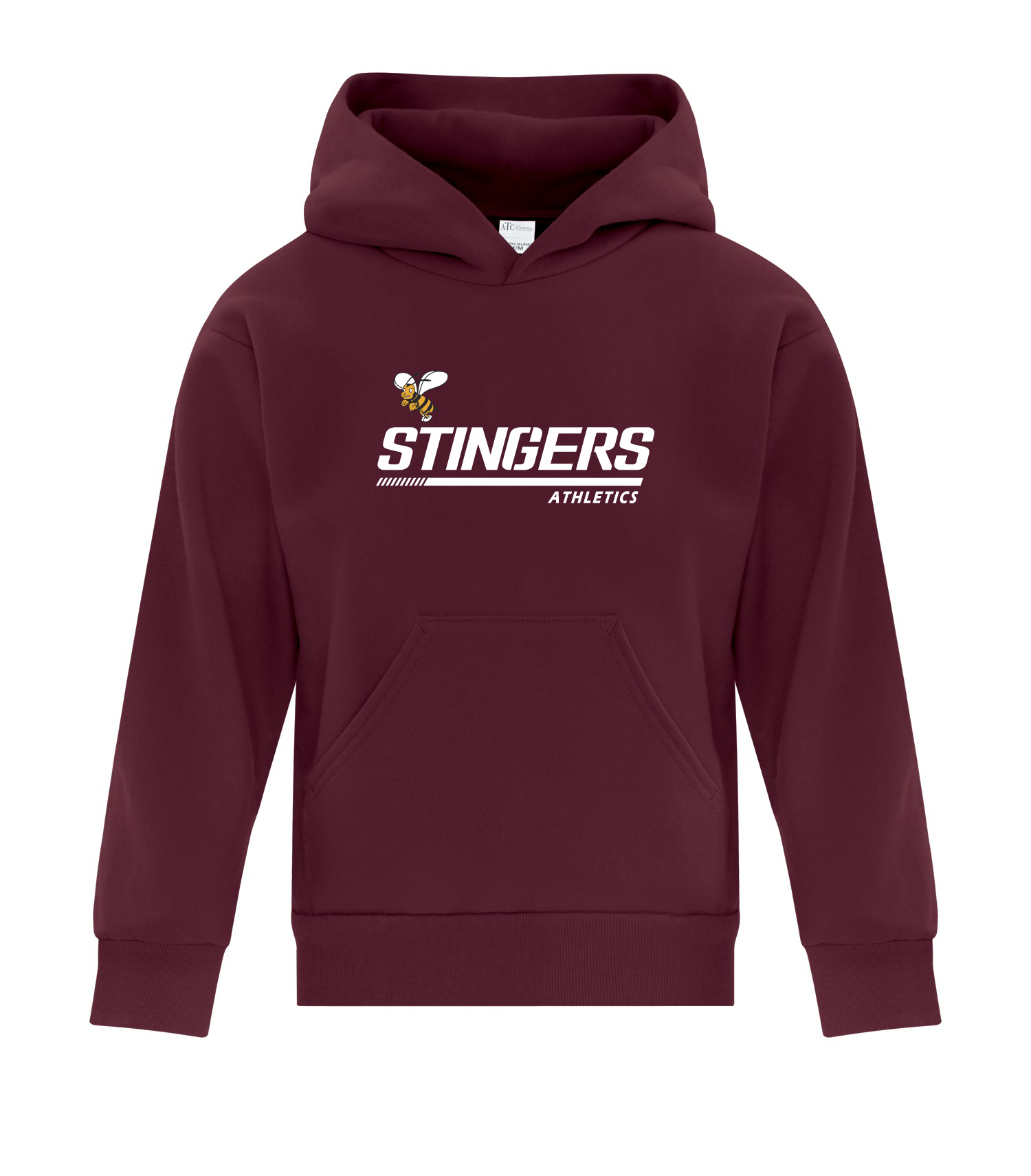 BS-ATCY2500_Maroon_Stingers Athletics_word logo FF