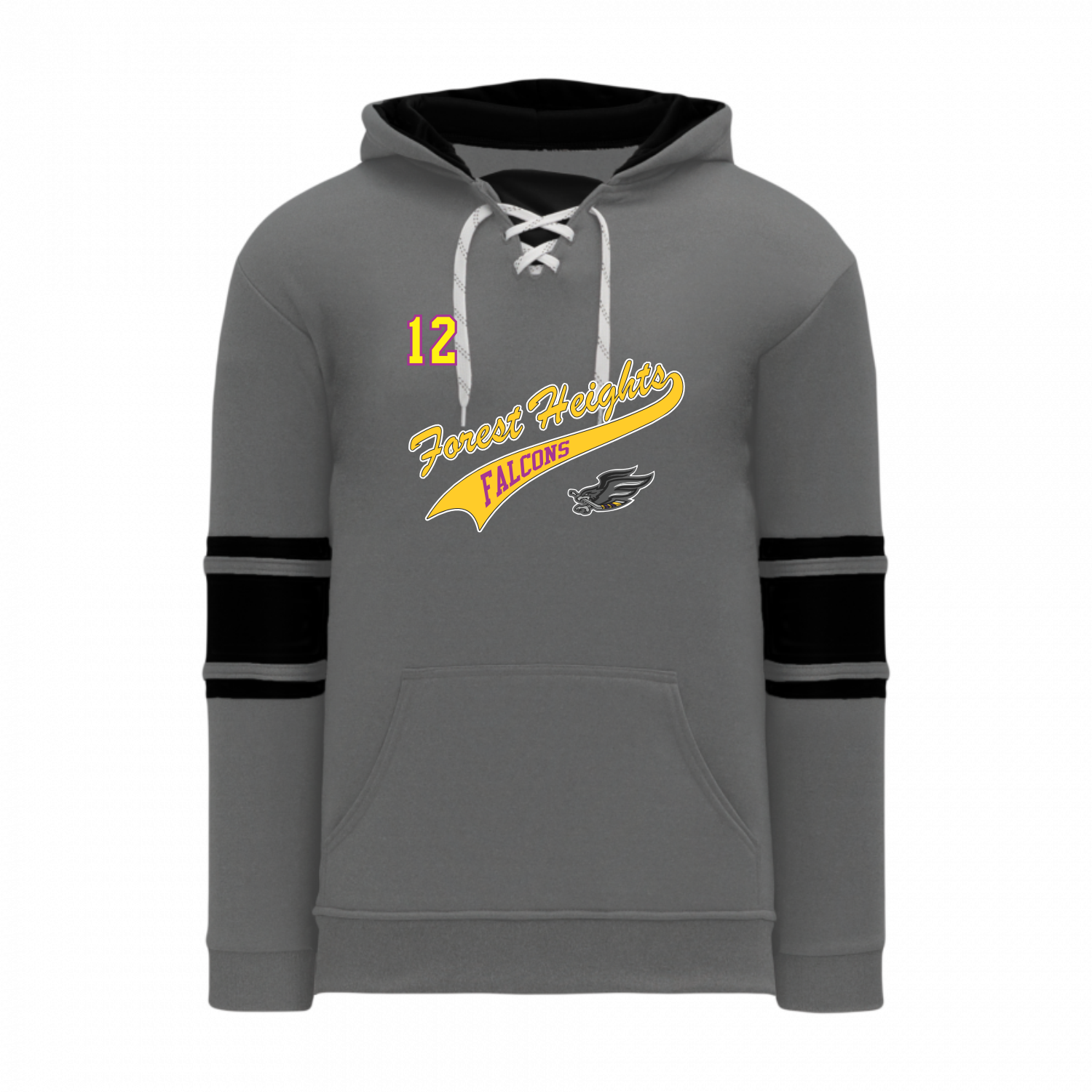 Striped Hoodie (Swoosh)