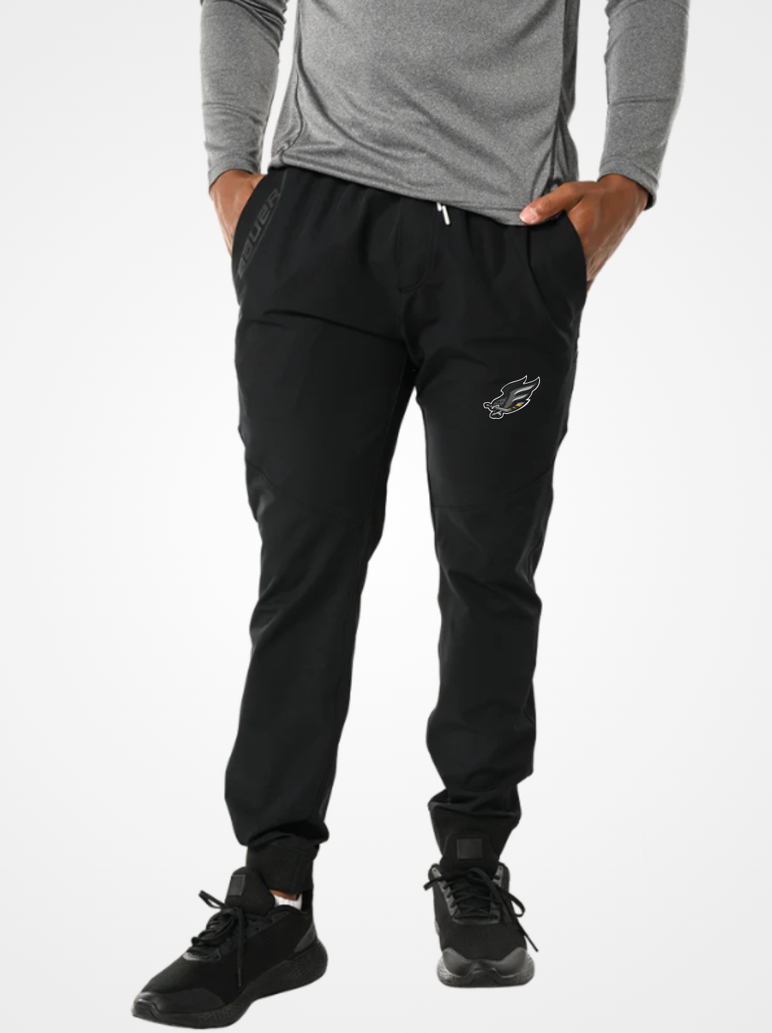 FH-Bauer Team Woven Jogger_Forest Heights logo