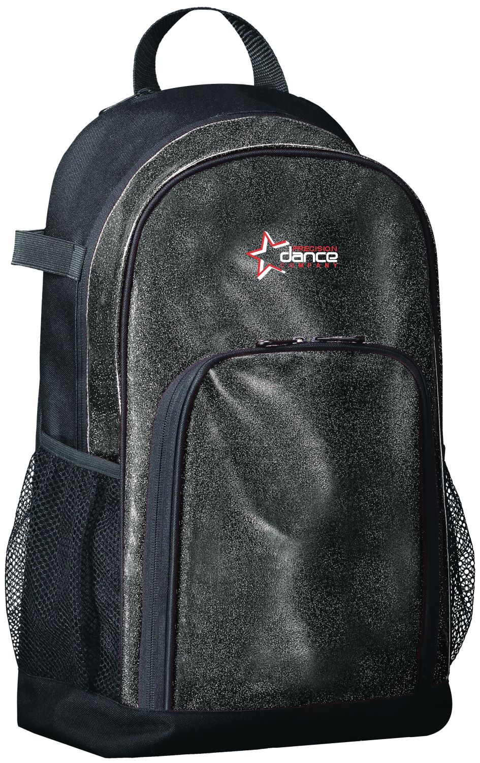 Precision Dance_1106 All Out Glitter Backpack_Black