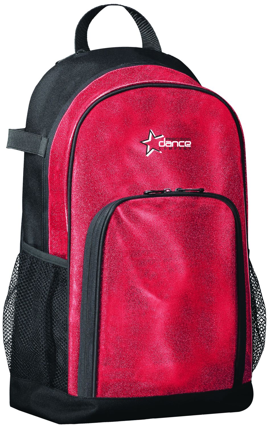 Precision Dance_1106 All Out Glitter Backpack_Red
