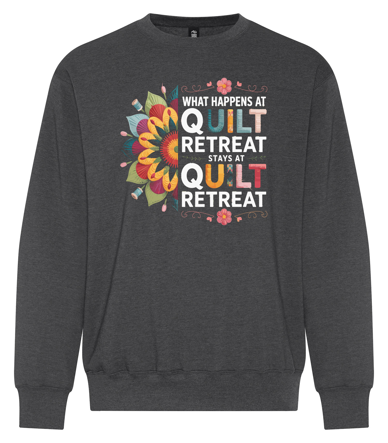 QP koi2240 D1 Charcoal Heather